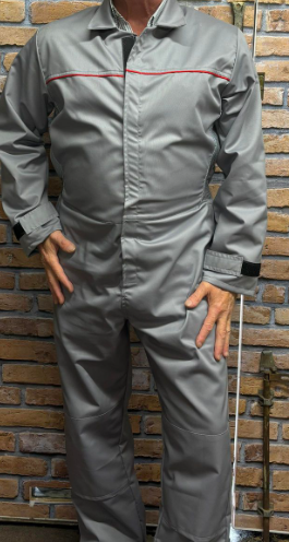 Lightweight Warm Weather Coverall (Metal free & pocketless) Grey