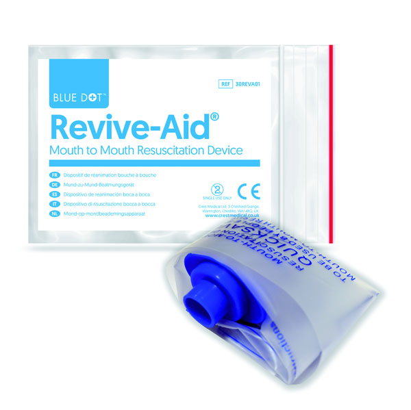 BLUE DOT REVIVE AID RESUSCITATION DEVICE