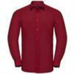 Long sleeve polycotton easycare fitted poplin shirt - Spontex Workwear