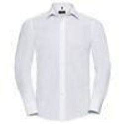 Long sleeve polycotton easycare fitted poplin shirt - Spontex Workwear