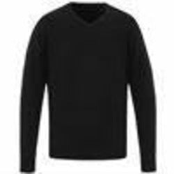 'Essential' acrylic v-neck sweater - Spontex Workwear