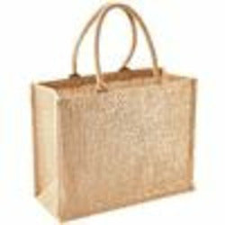 Shimmer Jute Shopper