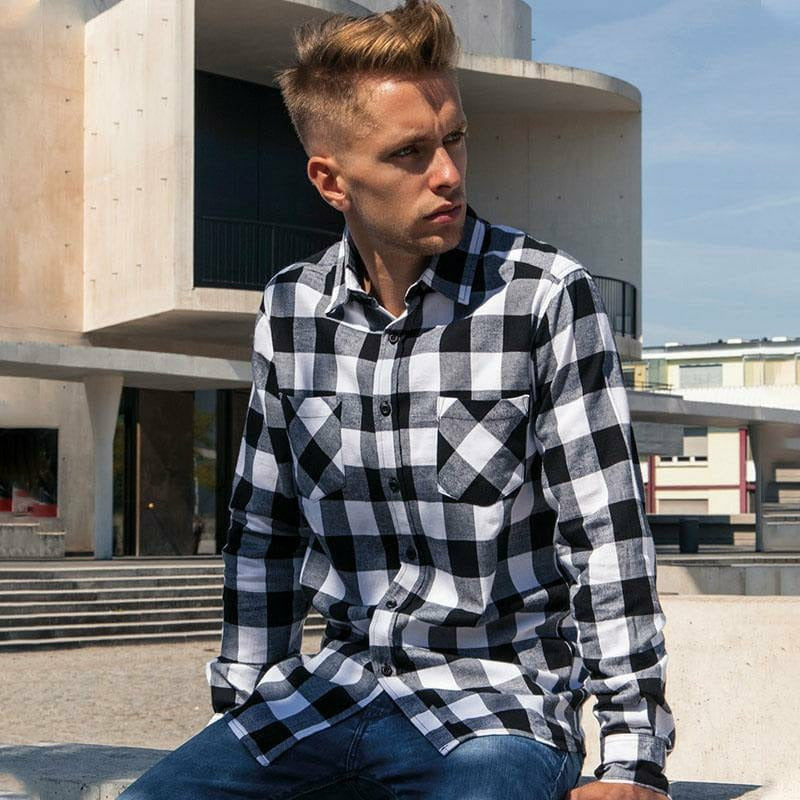 Checked flannel shirt - Spontex Workwear