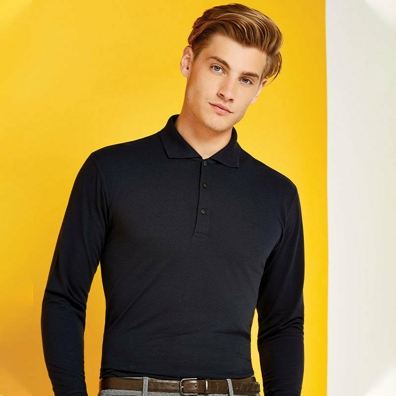 Piqué Polo Long-Sleeved (Classic Fit)