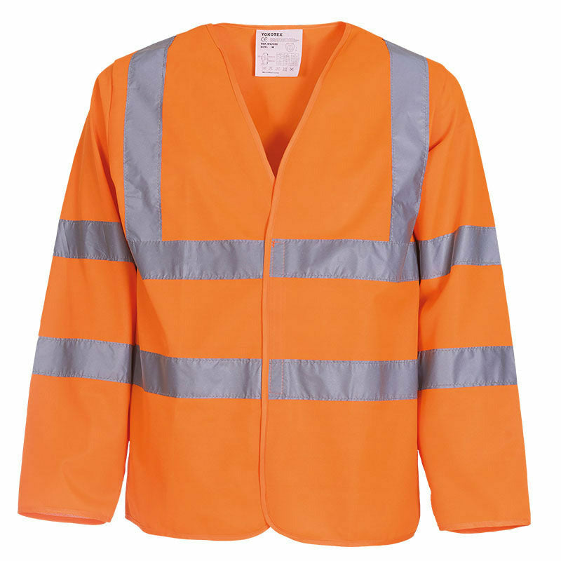 Hi-Vis Long Sleeve Waistcoat (Hvj200)
