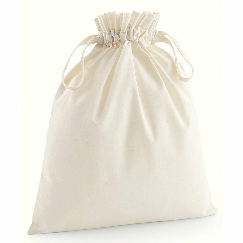 Organic Cotton Drawcord Bag