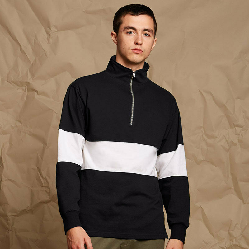 Panelled ¼ Zip