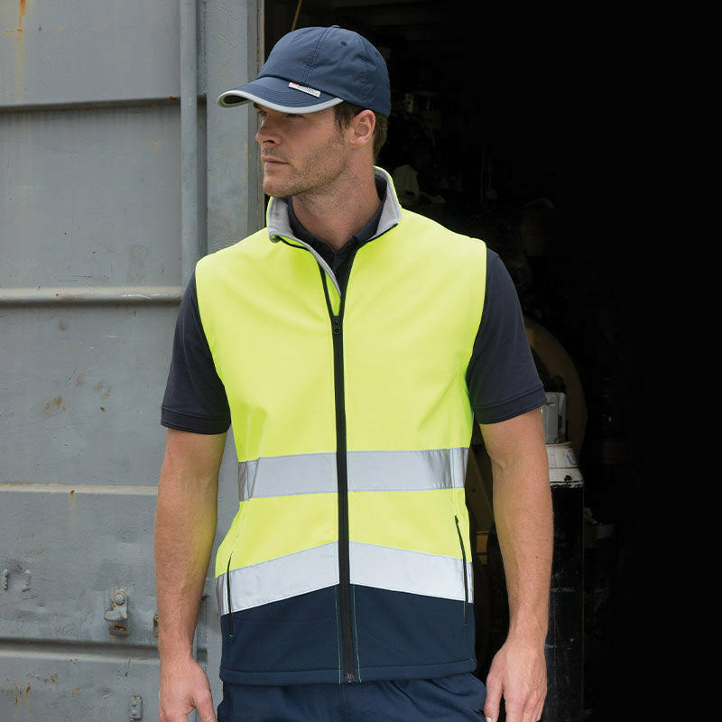 Printable Safety Softshell Gilet