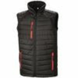 Black Compass Padded Softshell Gilet