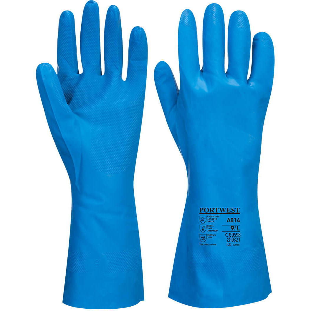 Portwest Food Approved Nitrile Gauntlet