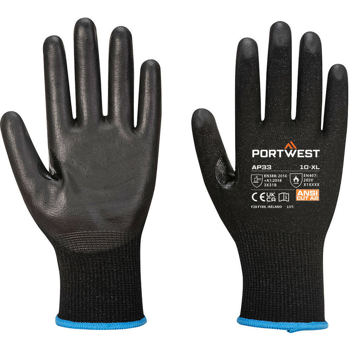 Portwest LR15 PU Touchscreen Glove PK12