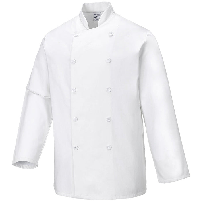 Portwest Sussex Chefs Jacket L/S