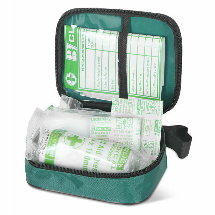 Click Medical 1 Person First Aid Kit Pouch