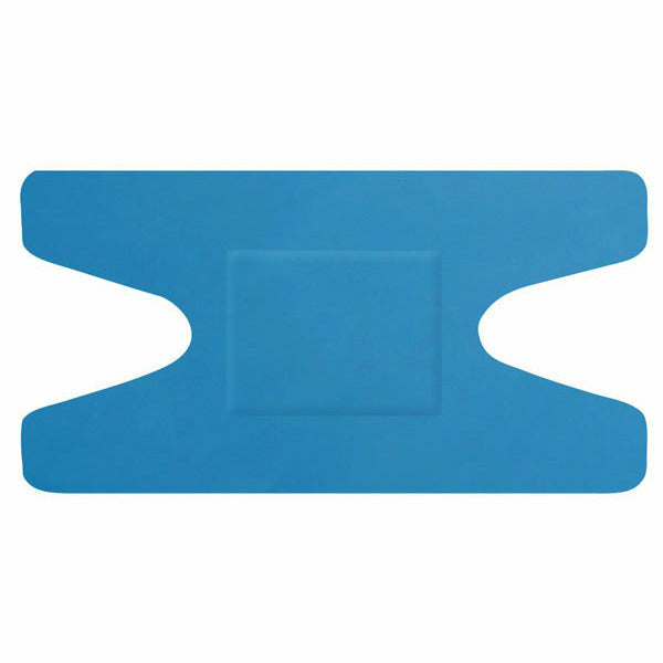 Hygio Plast Blue Detectable Plasters Knuckle