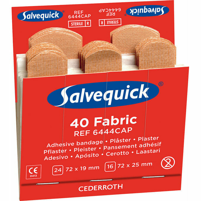 Salvequick Fabric Plasters Refill