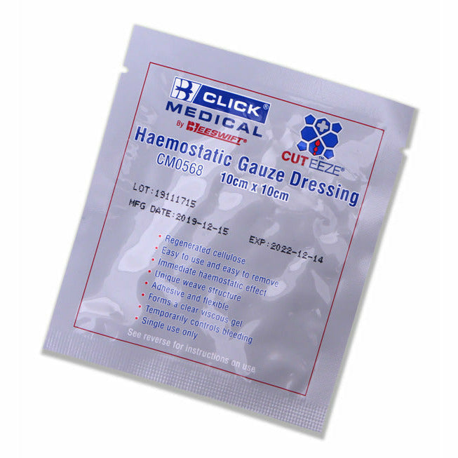 Click Medical Cut-Eeze Soluble Dressing 10X10Cm