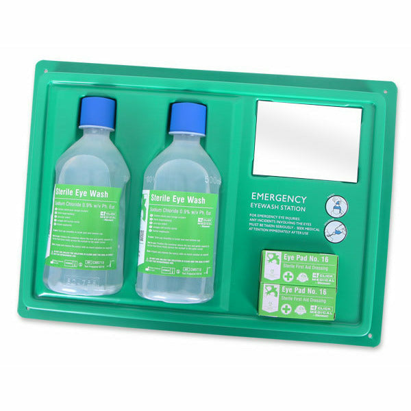 Click Medical Eyewash Station C/W 2X500Ml