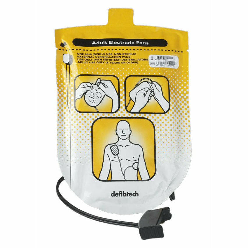 Lifeline Adult Defibrillator Pad Set (Ddp-100)