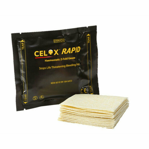 Celox Rapid Haemostatic Gauze Z-Fold