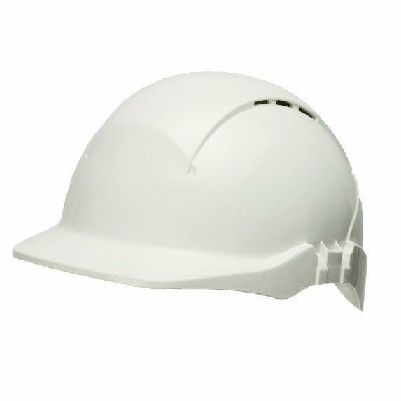 Concept R/Peak Vented Safety Helmet White