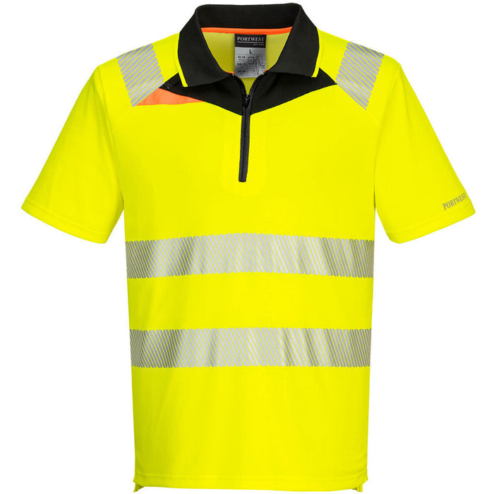 Portwest DX4 Hi-Vis Polo Shirt S/S