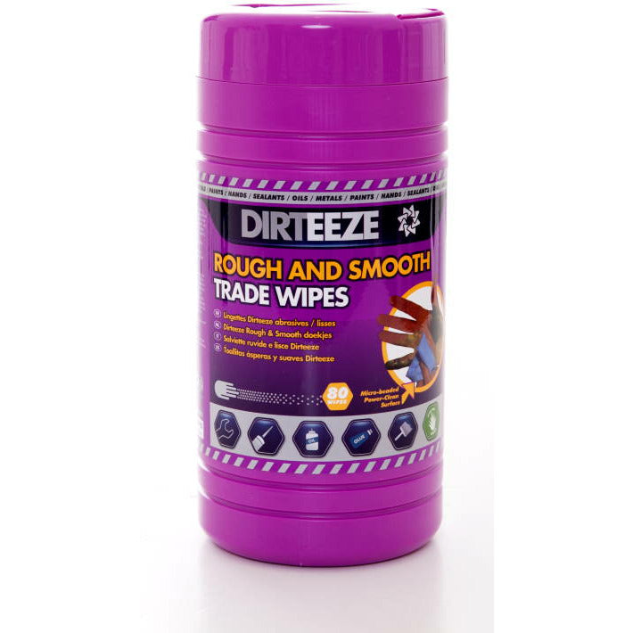 Rough And Smooth Wipes (Tub Of 80)