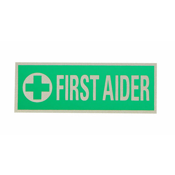 First Aider Reflective Front