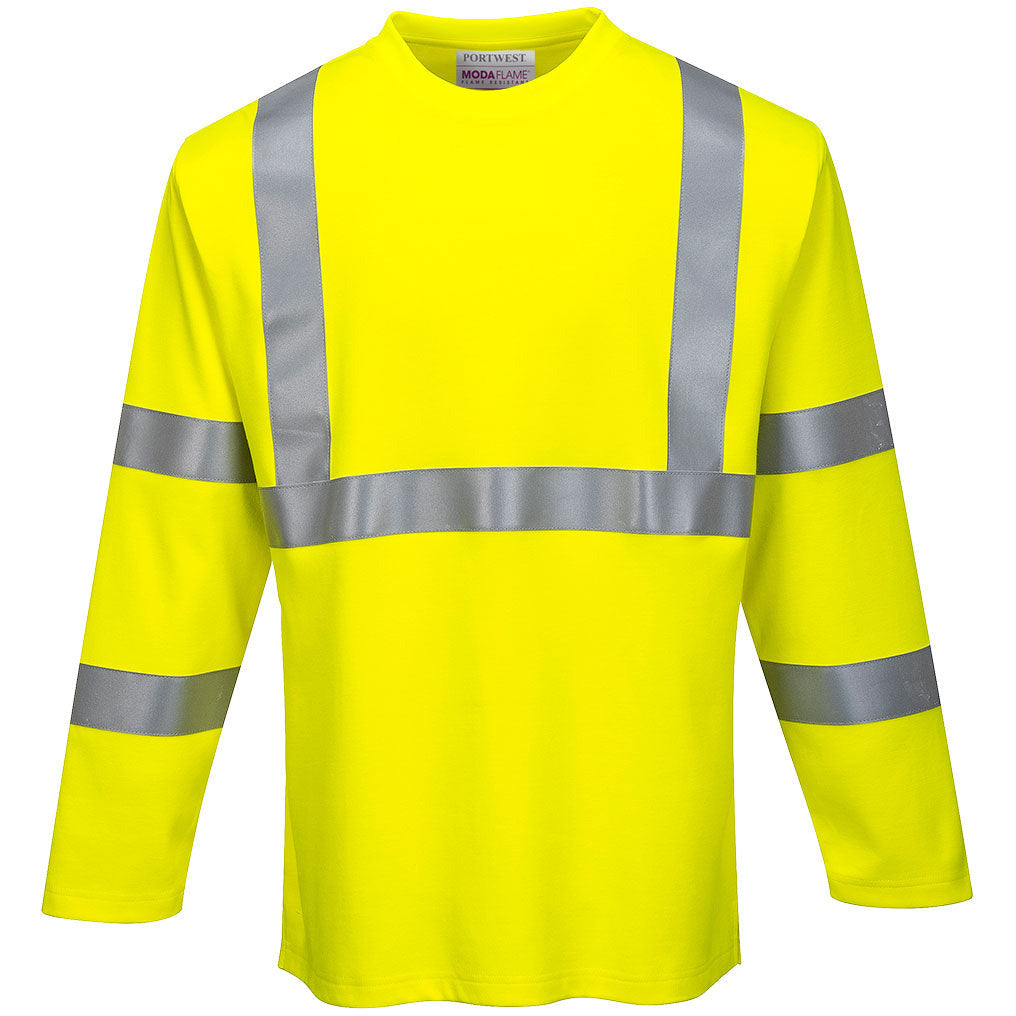 Portwest FR Hi-Vis Long Sleeve T-Shirt