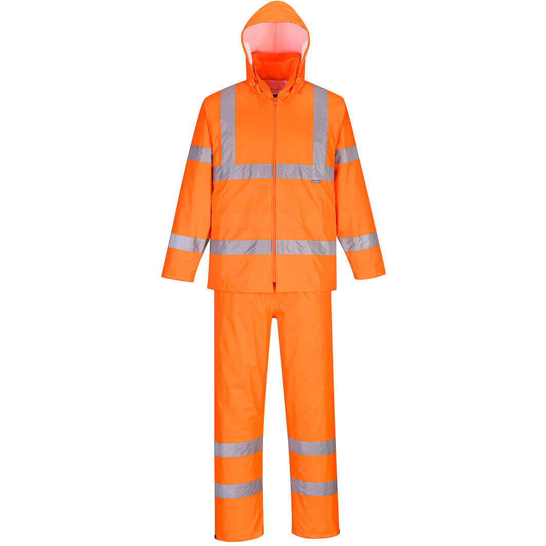 Portwest Hi-Vis Packaway Rainsuit