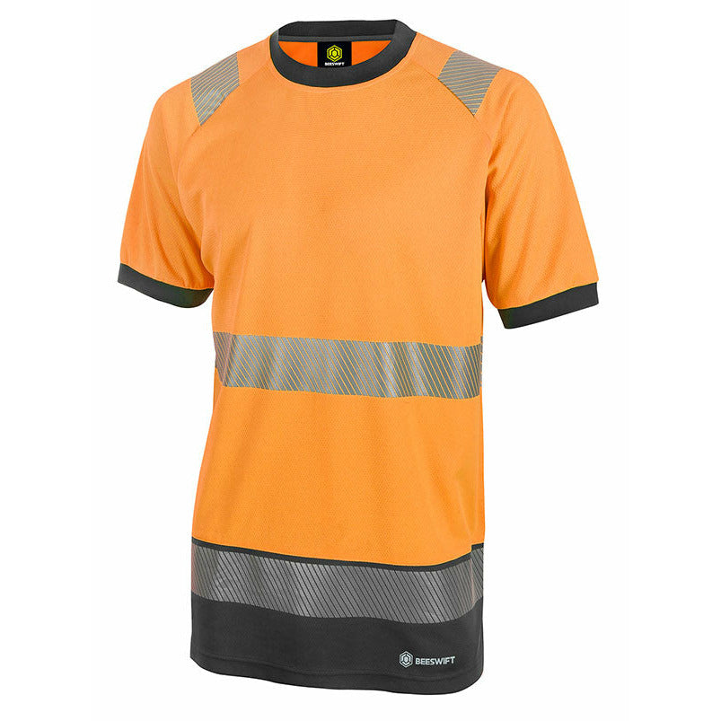 Hivis Two Tone Short Sleeve T Shirt