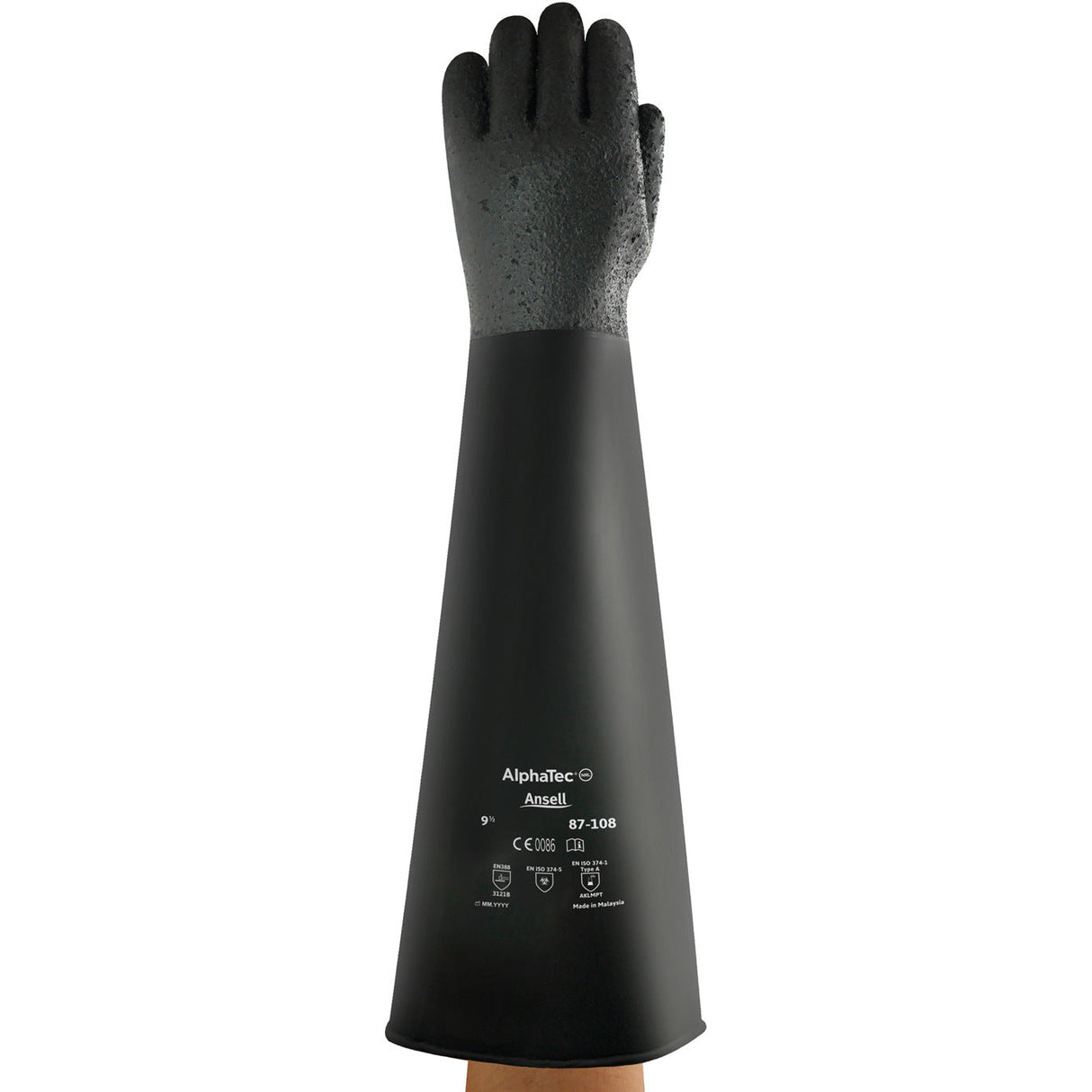 Industrial Latex Heavy Weight 24" Gauntlet