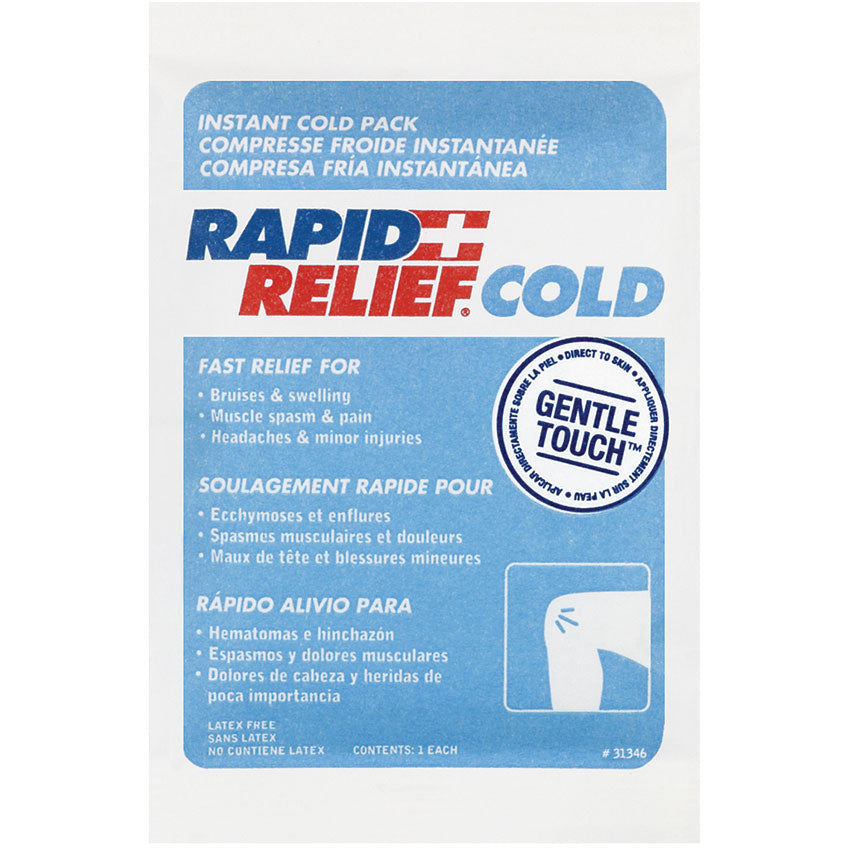 Instant Cold Pack C/W Gentle Touch Technology Small 4"X 6"