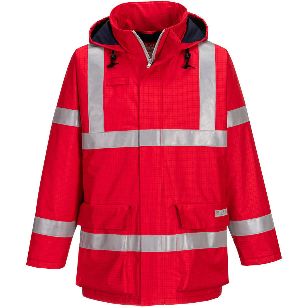Portwest Bizflame Rain Anti-Static FR Jacket