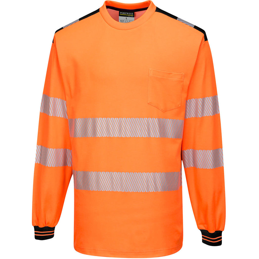 Portwest PW3 Hi-Vis T-Shirt L/S