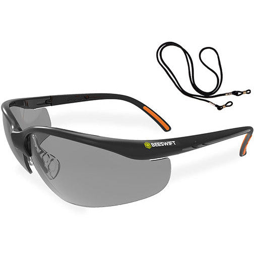 Grey High Performance Lens Safety Spectacle