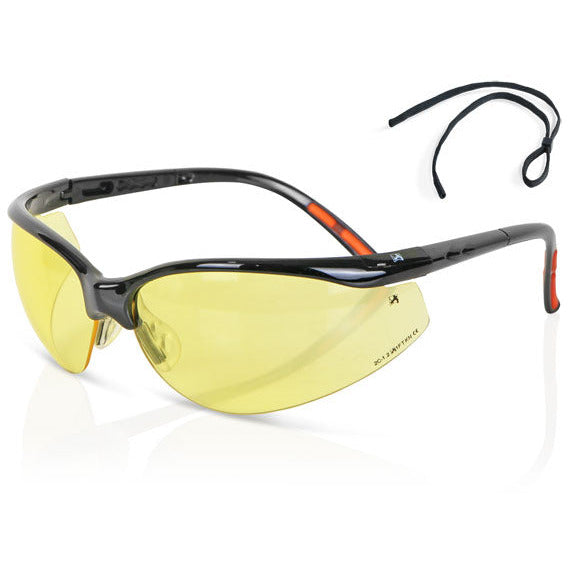 Yellow High Performance Lens Safety Spectacle