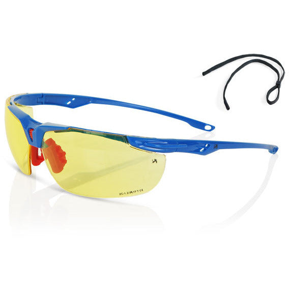 Yellow Sports Style Safety Spectacle