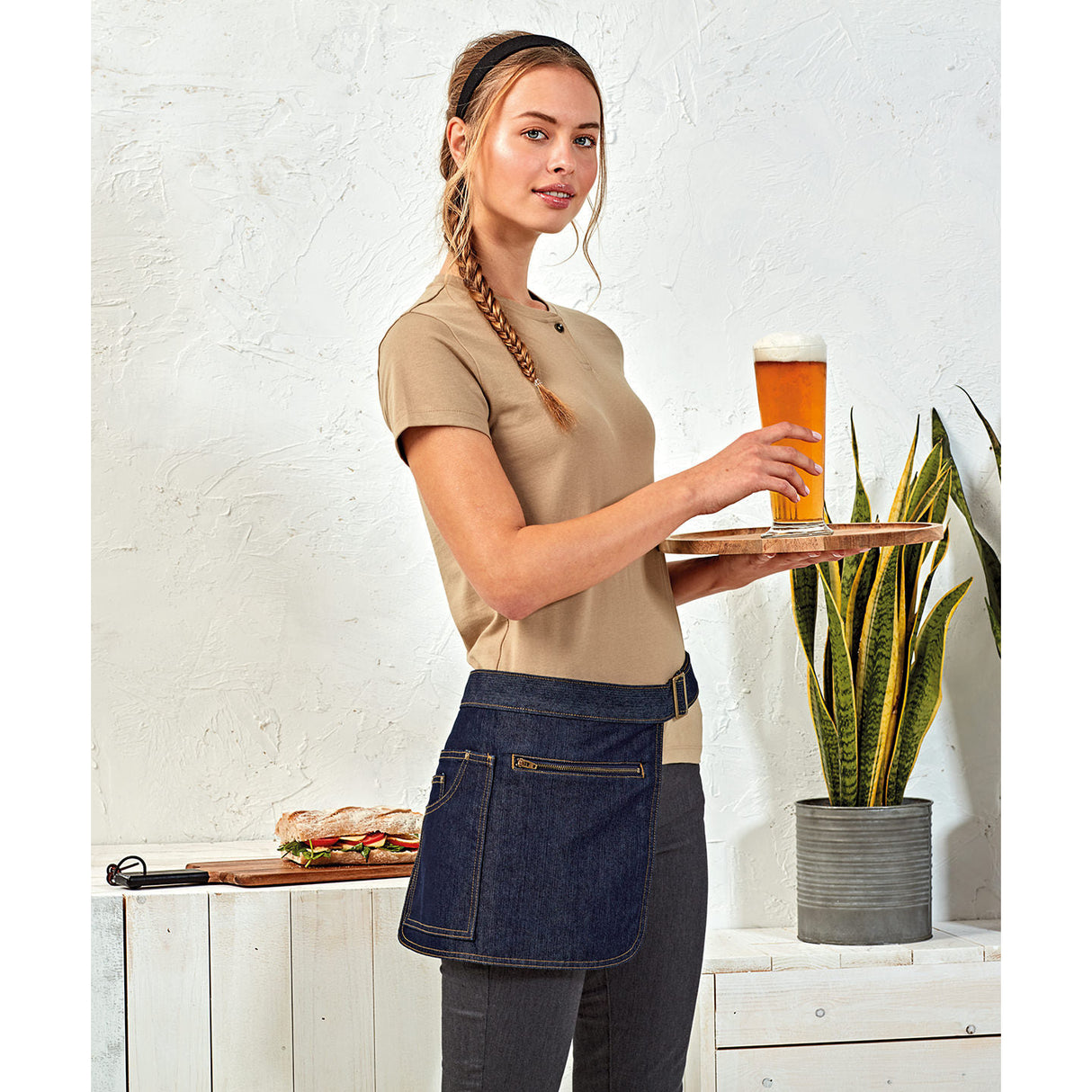 Metro utility hip apron