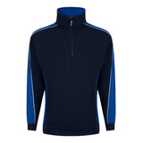 Avocet Two Tone Quarter Zip Sweatshirt