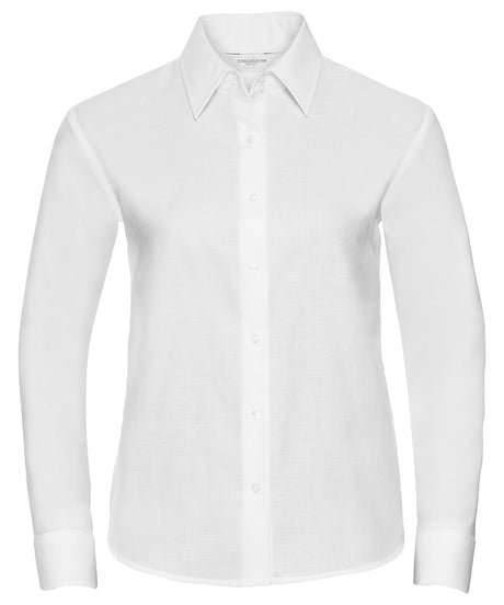 Women's long sleeve easycare Oxford shirt