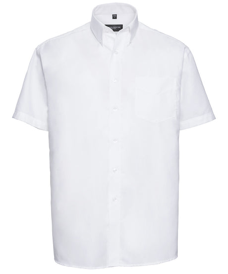 Short sleeve easycare Oxford shirt