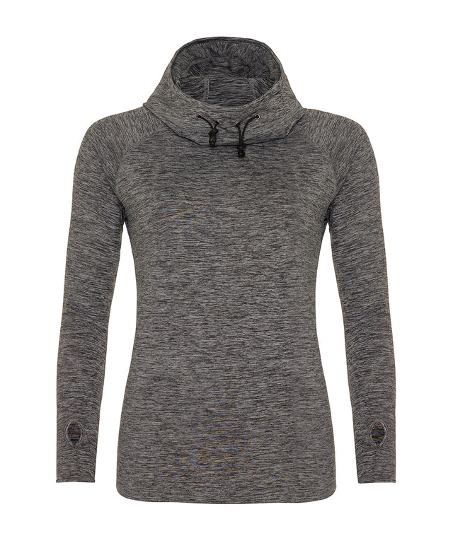 Women's cool cowl neck top