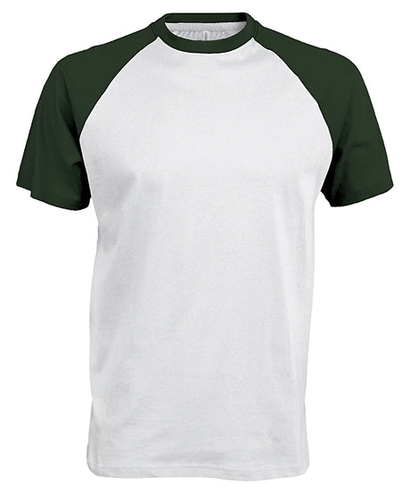 Baseball Short-sleeved two-tone T-shirt