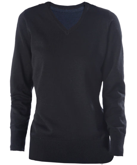 Ladies' V-neck jumper