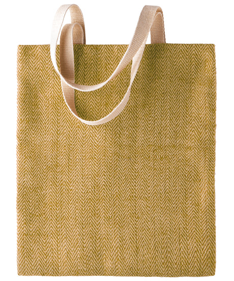 100% natural yarn dyed jute bag