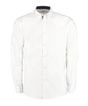 Contrast premium Oxford shirt (button-down collar) long-sleeved (tailored fit)