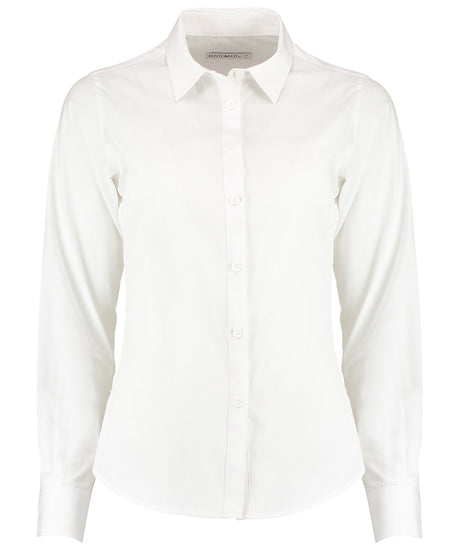 Women's poplin shirt long sleeve