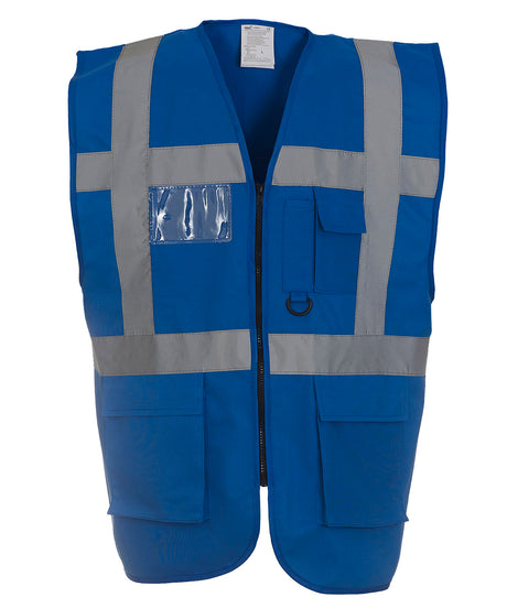 Multifunctional executive hi-vis waistcoat (HVW801)