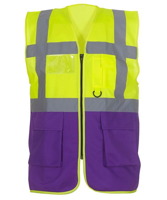 Multifunctional executive hi-vis waistcoat (HVW801)