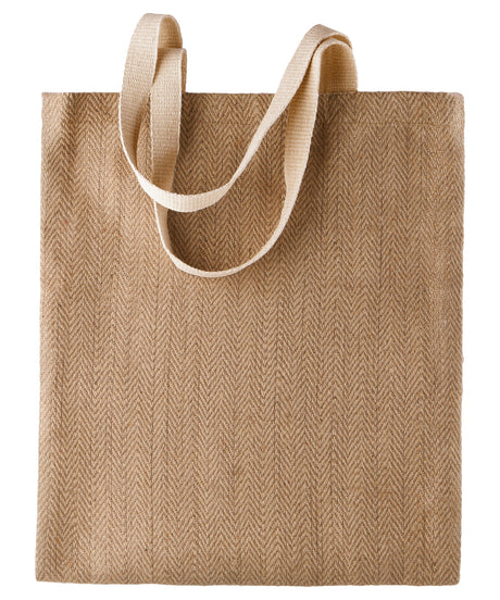 100% natural yarn dyed jute bag